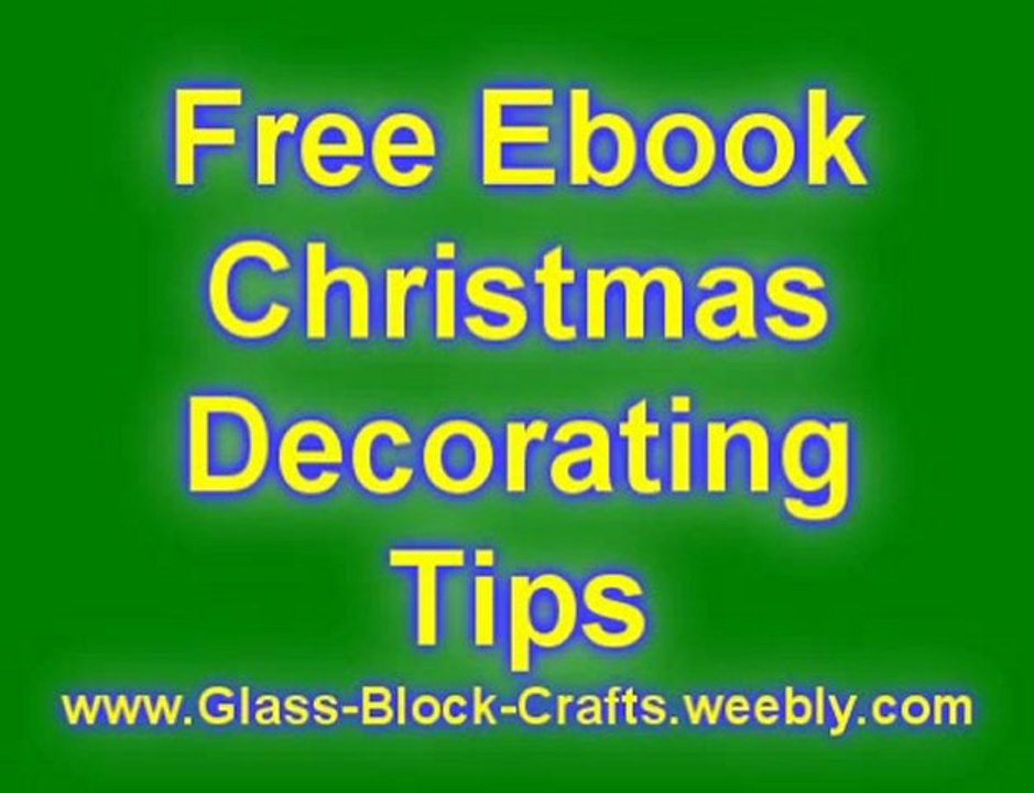 Free Decorating Ideas in Christmas Decoration Ebook Here