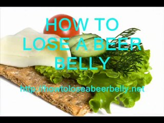 how to lose beer belly