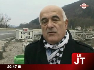 Le Pont de la Caille est de nouveau ouvert