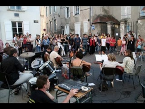 Montage photos de l'atelier guitare