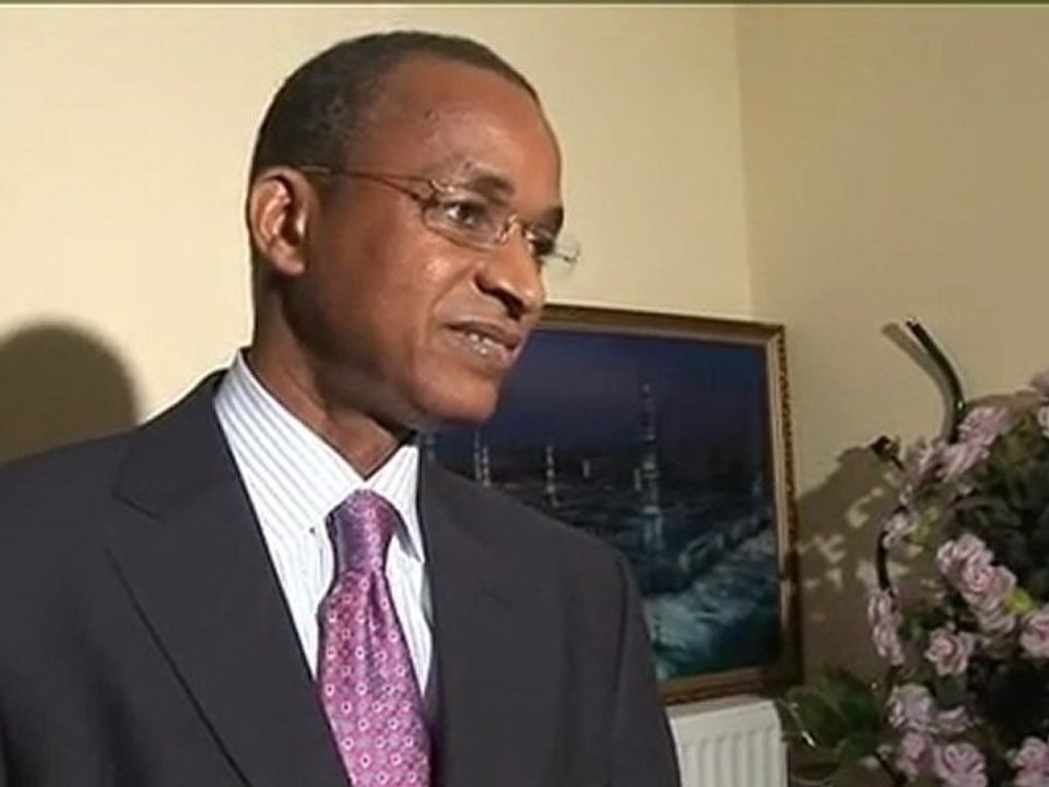 Cellou Dalein & doyen Bah Mamadou à Bruxelles(23-12-07)