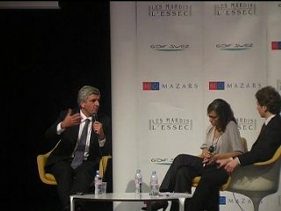 Hervé Morin aux Mardis de l'Essec le 13 octobre 2009