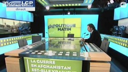 Lefebvre se retrouve seul sur le plateau de LCP