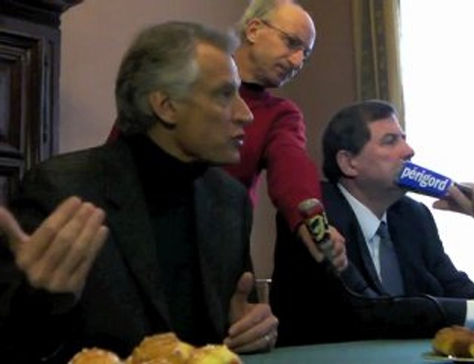 Dominique de Villepin à Bergerac