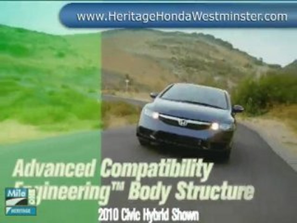 New 2010 Honda Civic Hybrid Video | Maryland Honda Dealer