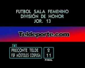 Preconte Telde 2 - Móstoles 11 Div Honor Fut Sala Jor 13
