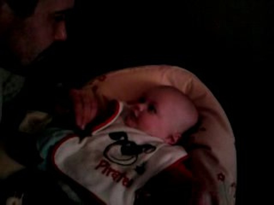 ça rigole dur avec papa