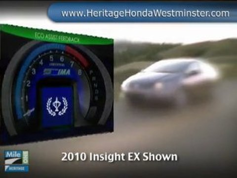 New 2010 Honda Insight Video | Maryland Honda Dealer