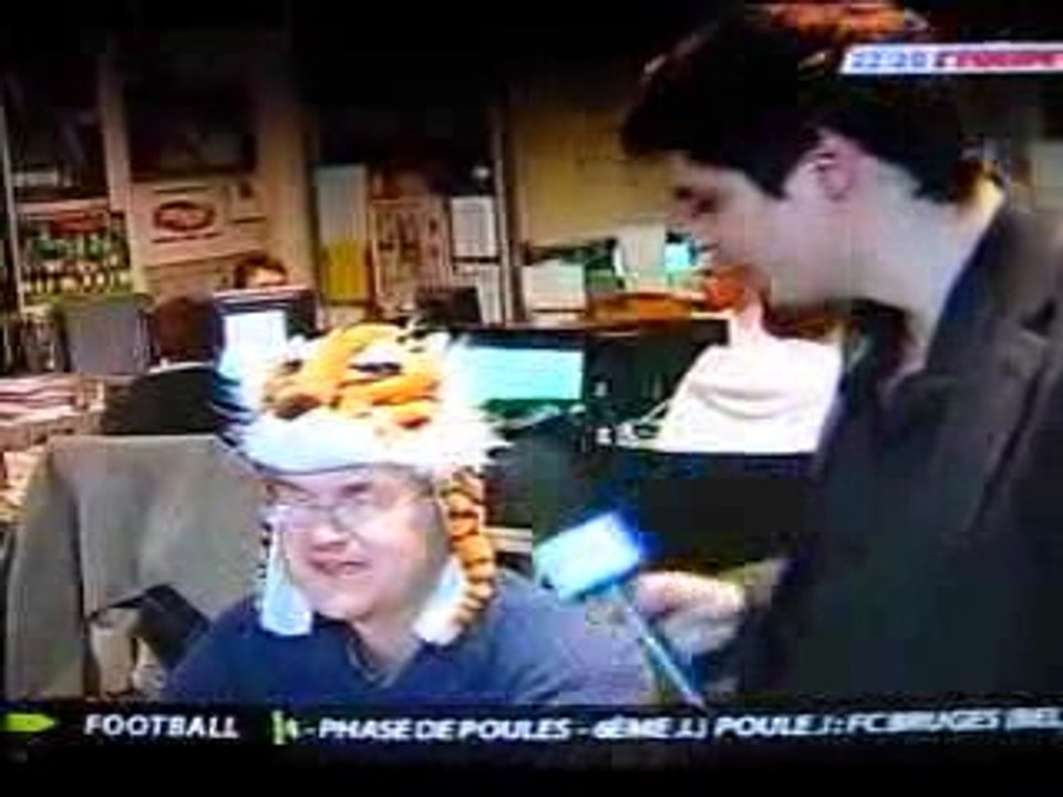 FRED DAGNEAU LA COTE SUR L'EQUIPE TV 16 DECEMBRE 2009