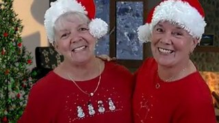 These ladies wish us a Merry Christmas and sing 