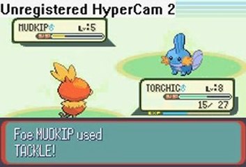 pokemon ruby baeting may in two hits!