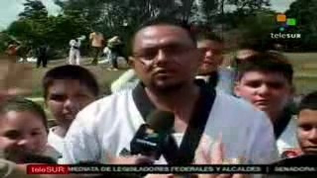 Demostración de Artes Marciales en Venezuela