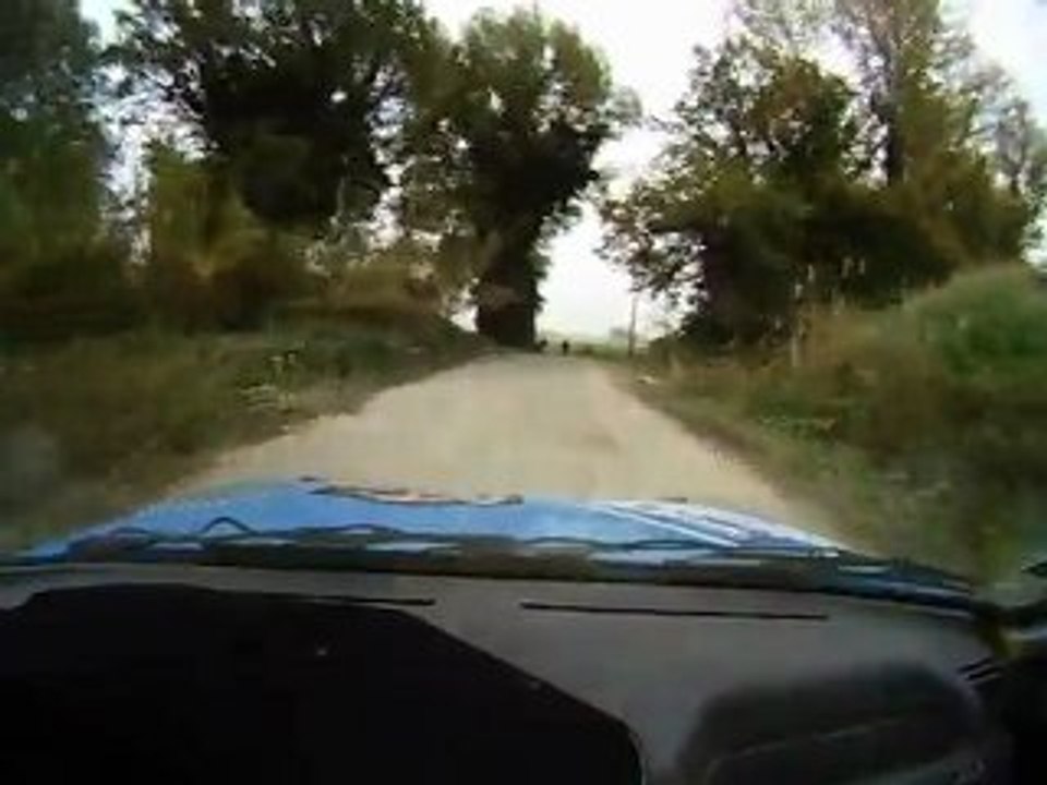 rallye terre du vaucluse 2009 ES8 Caderousse