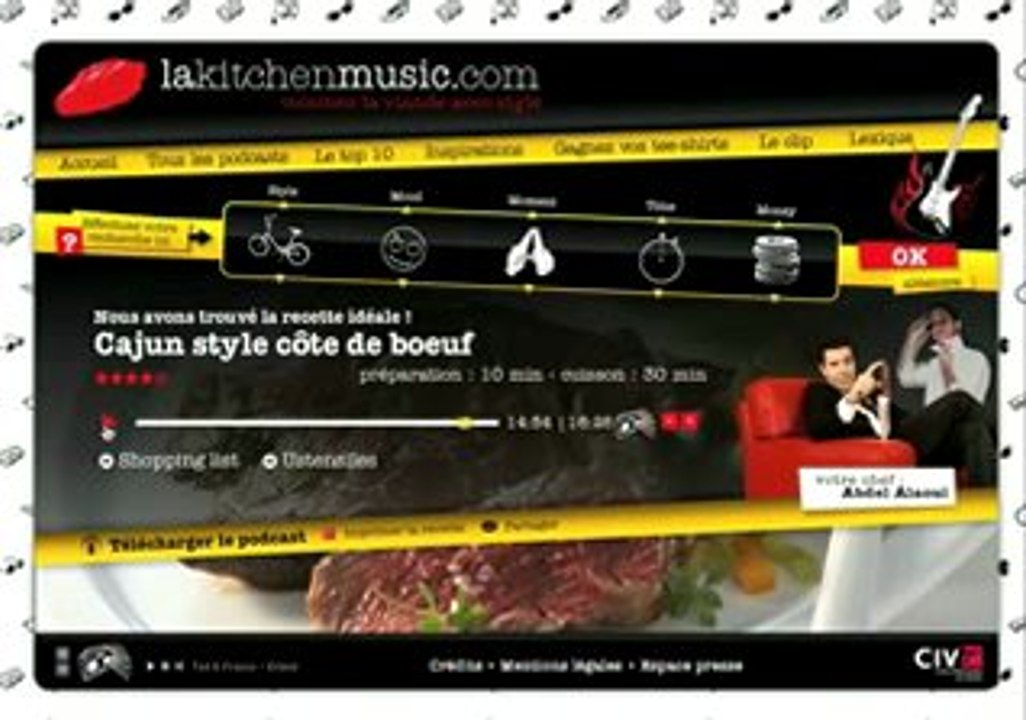 La kitchen music