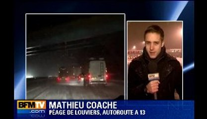 Le Nord de la France sous la Neige