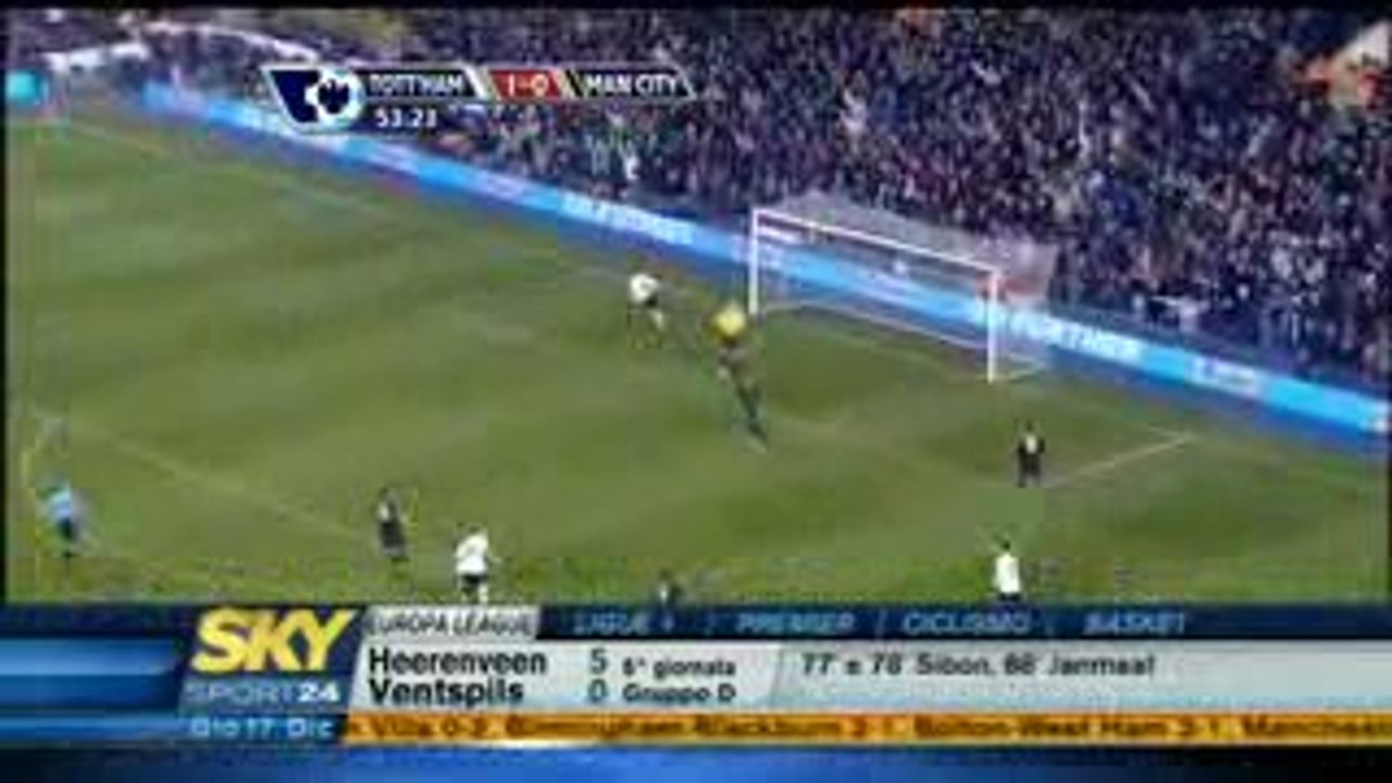 resumé totthenam VS manchester city