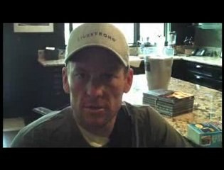 Vidéo de Lance Armstrong  après son opération