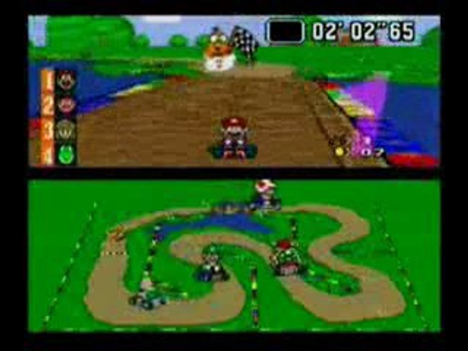 Mario Kart sur Super Nintendo