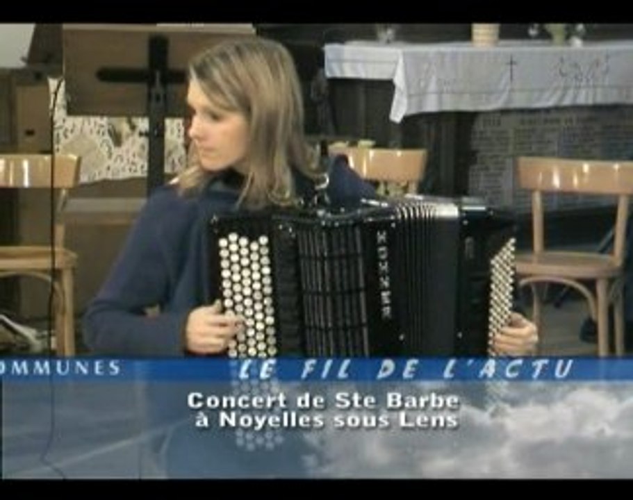 Fil de l'actu - concert de Ste Barbe à Noyelles sous Lens