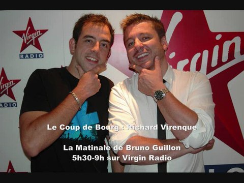 Canular Téléphonique Le Coup de Bourg : Richard Virenque piégé par Olivier Bourg sur Virgin Radio