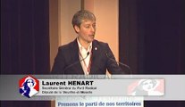 Congrès 09 - discours de Laurent Hénart
