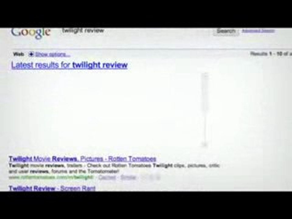 Google propose la recherche 'en temps réel'