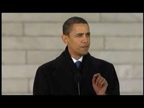 Discours de barack Obama au Lincoln Memorial