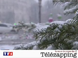 Скачать видео: Télézapping : Il neige, il neige, il neige