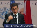 Séance plénière de la conférence des Nations Unies au COP15