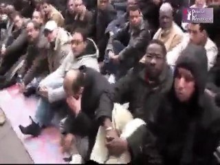 Islamisation des rues de Paris. Video Debout la République.