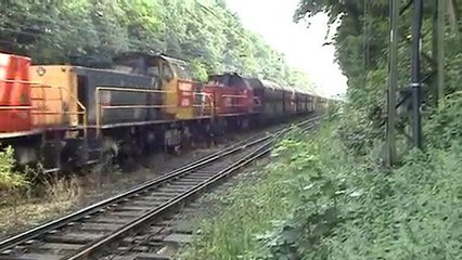 Triple header coal drag Train
