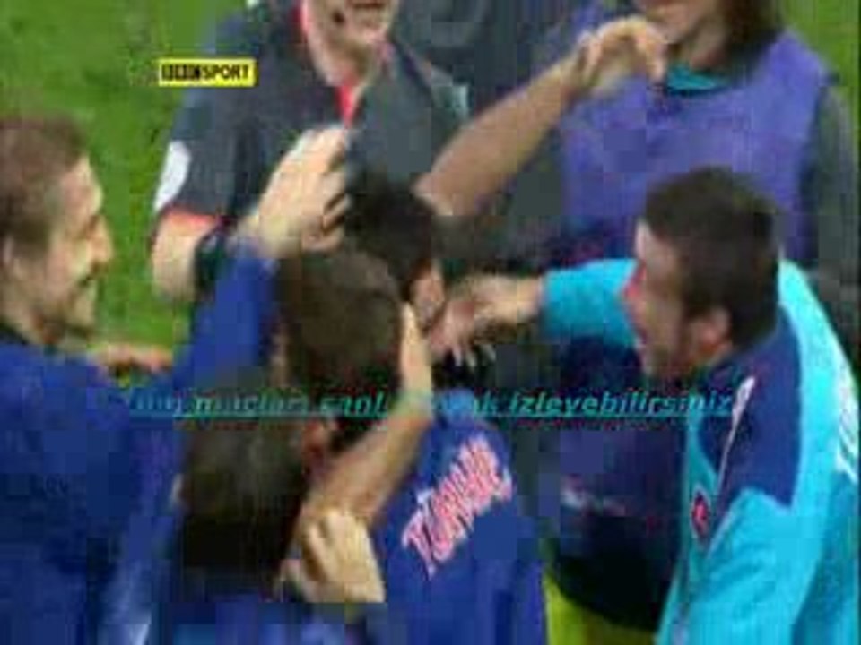 Arda Turan 'ın İsviçre 'ye attığı gol