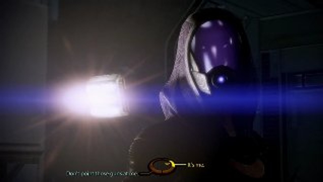 Shepard spotyka Tali (Mass Effect 2 gameplay)