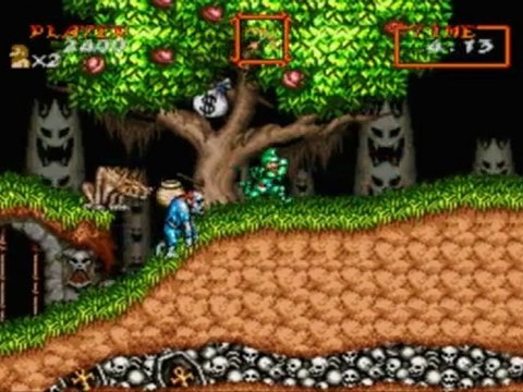 Longplay - Super Ghouls`n`Ghosts (SNES)