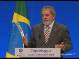 Conférence de presse conjointe :Nicolas Sarkozy et Lula CO15