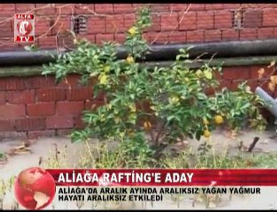 aliağa'da sel baskınları