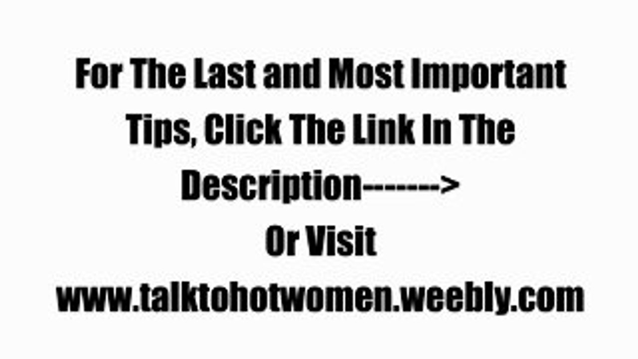 How To Talk To Hot Women - Pick Up Lines Don't Work BUT ...