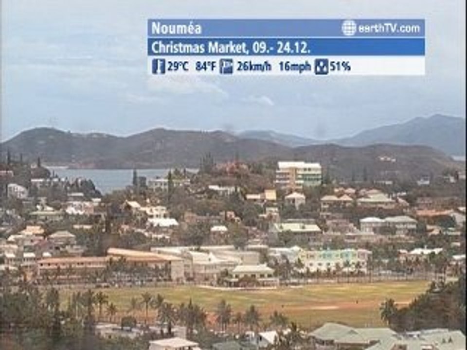 Niagara Falls - Canada, Brussels - Belgium, Hong Kong SAR - China, Manila - Philippines, Nouméa - New Caledonia, Auckland - New Zealand, Sydney - Australia