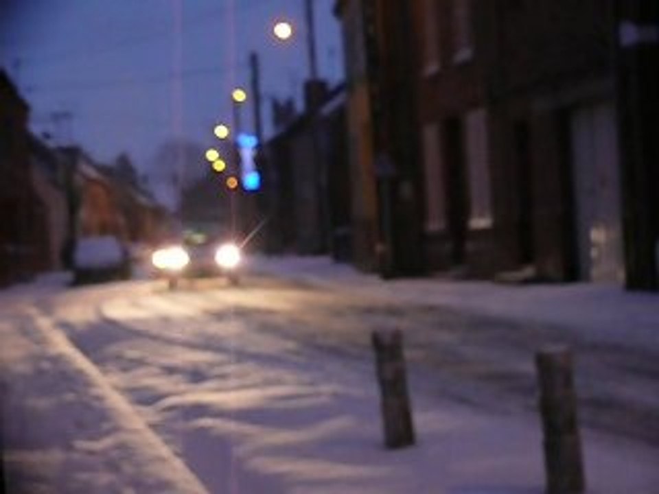 Crèvecoeur sous la neige, les enfants aiment