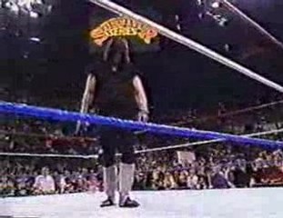 Undertaker vs Kamala casket match