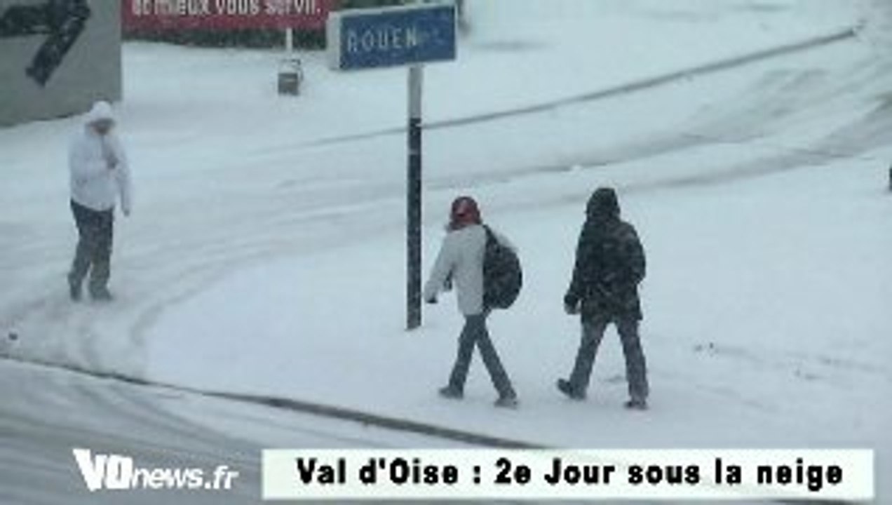 1812 2e jour sous la neige pour le val d'oise
