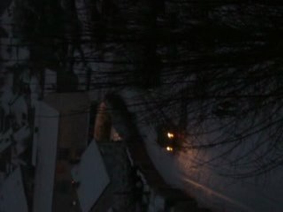 La neige est la!