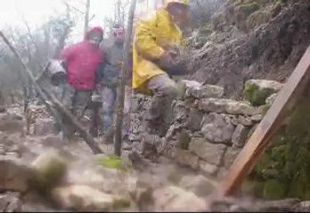 Maçonnerie en pierre sèche, Molières-Cavaillac