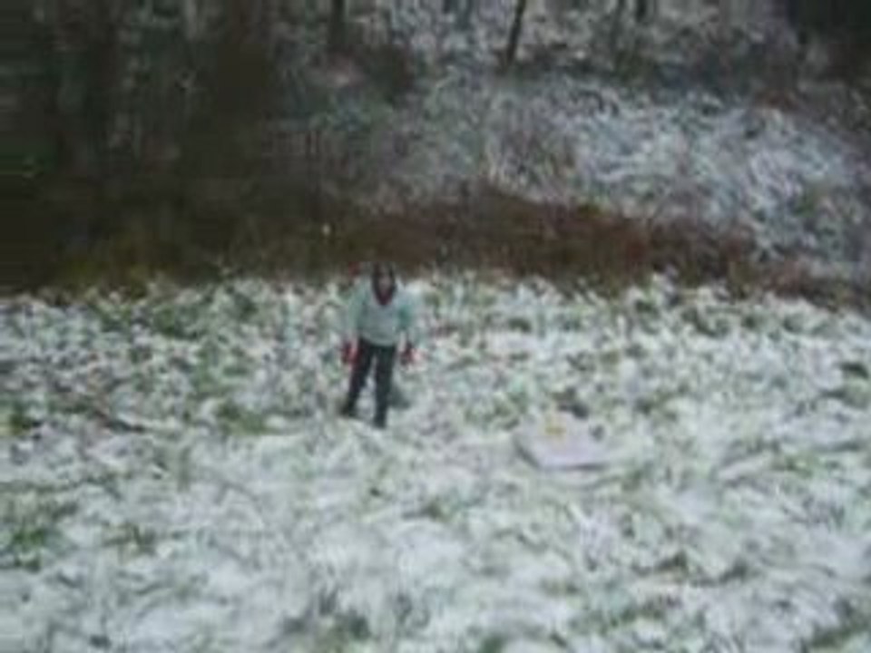 Sous la neige :D