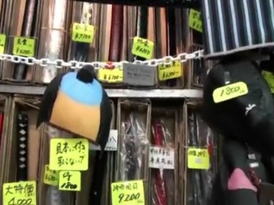 Voyage au Japon - jour 6 - Kyoto - Soirée shopping