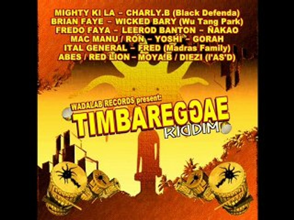 Fredo Faya - timbareggae riddim (2009 - Wadalab Records)