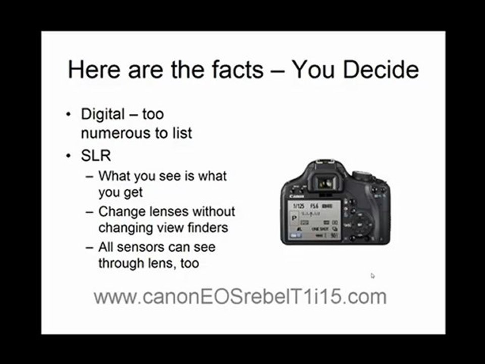 Canon EOS T1i/500D digital SLR CMOS camera