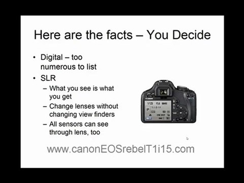 Canon EOS T1i/500D digital SLR CMOS camera