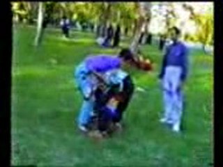 wrestling in Iran  كشتي كج لرها