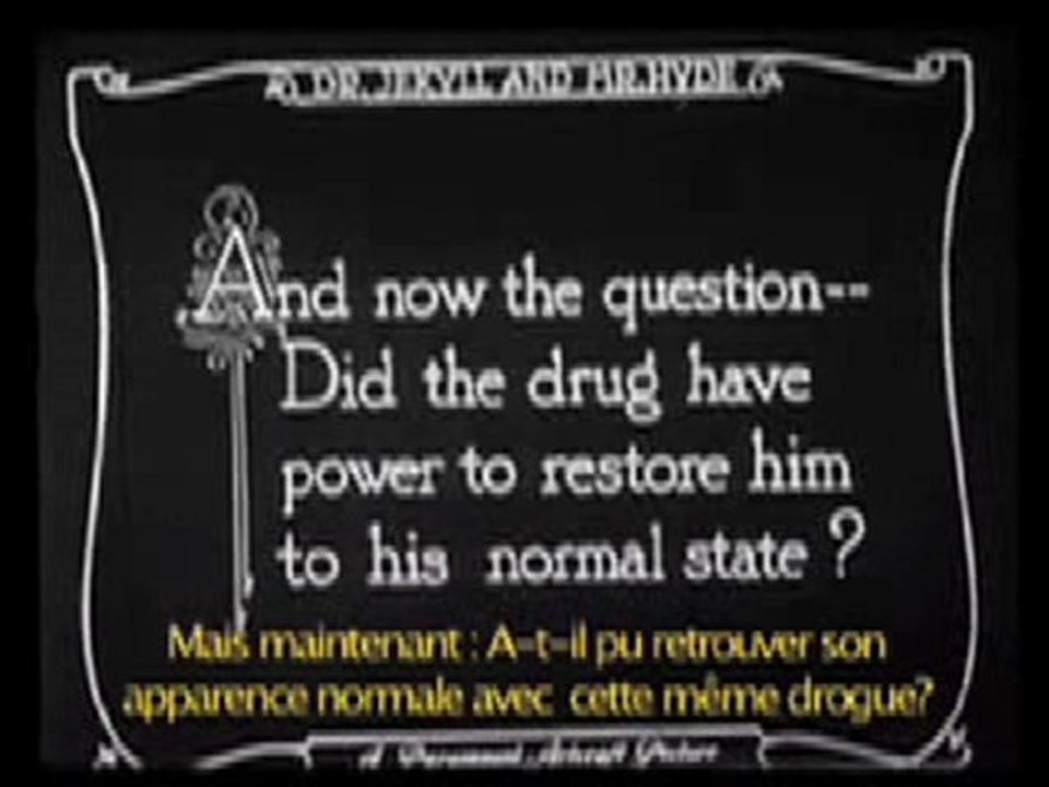 Dr Jekyll 2,ciné-concert,Christian Girardot,sentimentalnoise